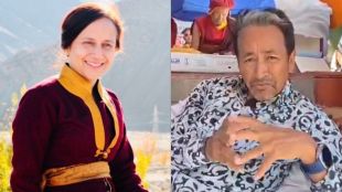 Sonam Wangchuk wife Gitanjali J Angmo