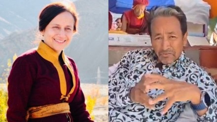 Sonam Wangchuk wife Gitanjali J Angmo