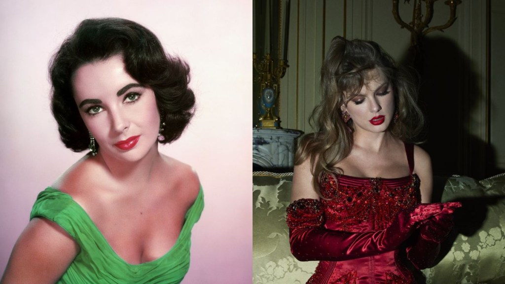 taylor swift life of a showgirl elizabeth taylor