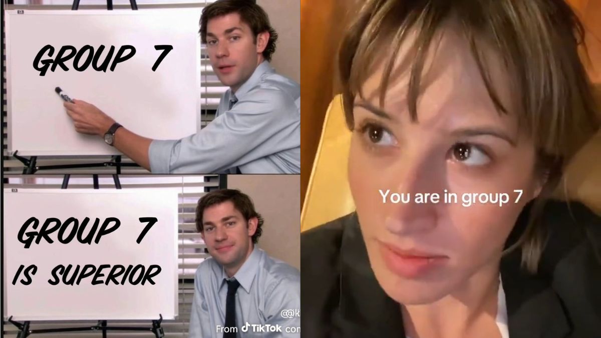 What is TikTok's Group 7? Sophia James' viral trend explained