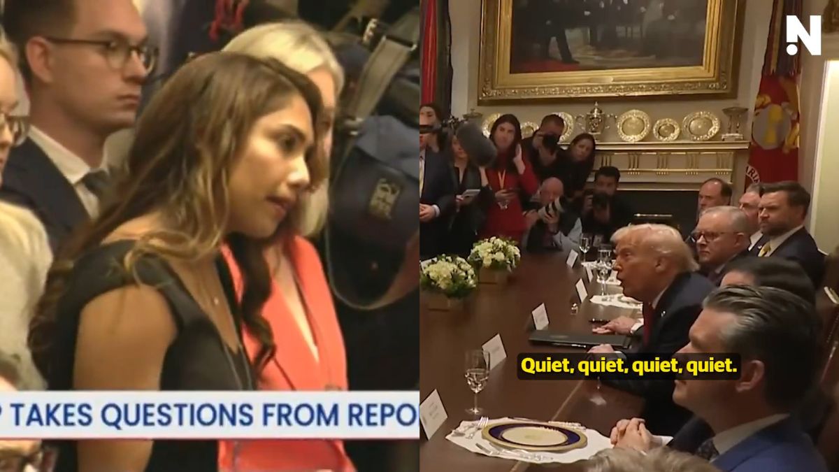 Indian-born Aussie reporter questions Trump