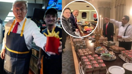 Trump McDonald's order