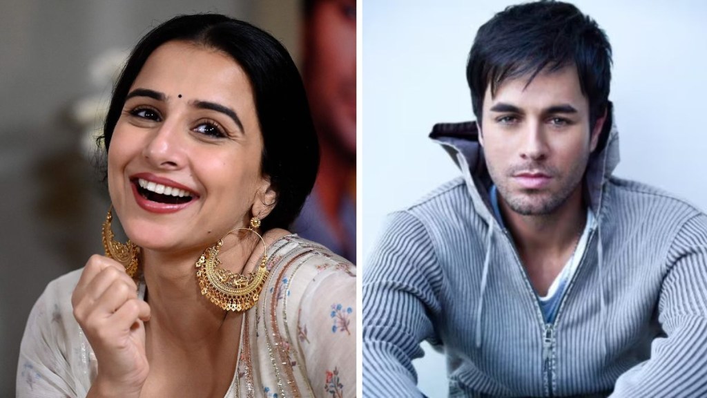 Vidya Balan-Enrique Iglesias Vidya Balan-Enrique Iglesias