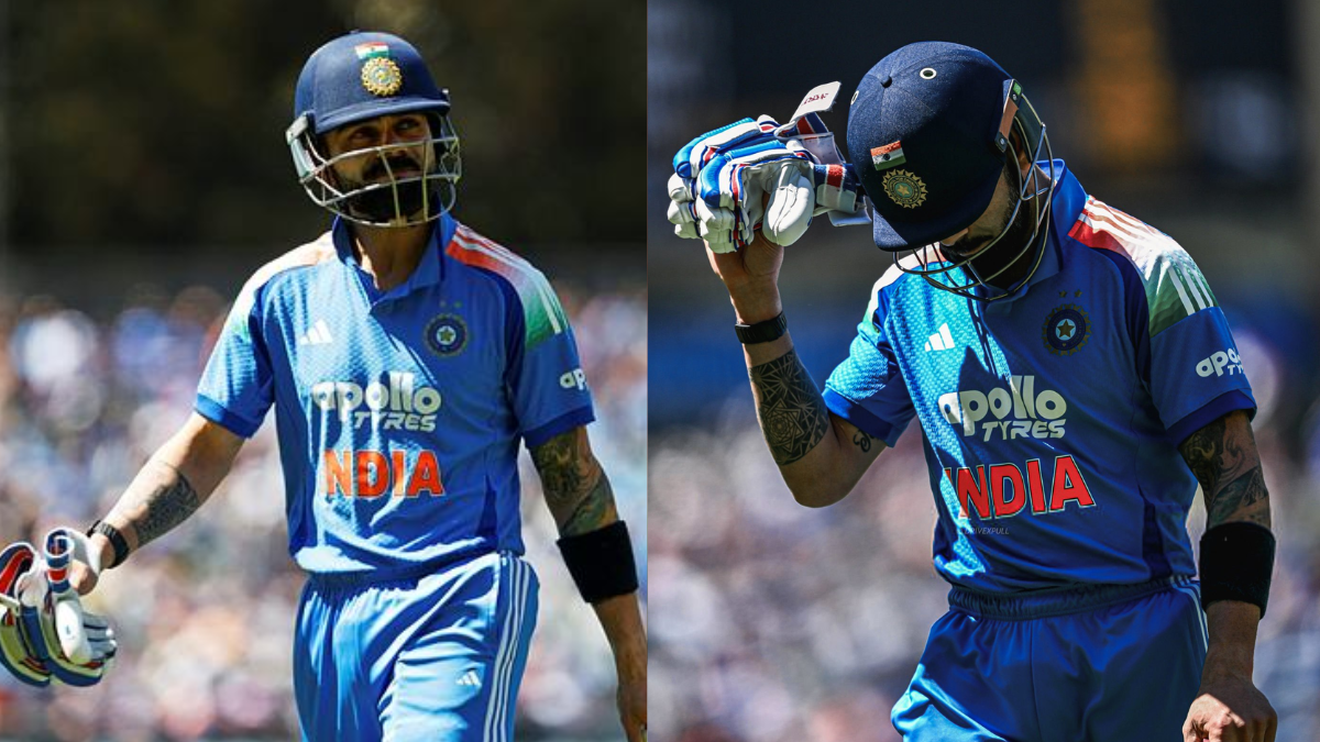 IND vs AUS 2nd ODI: After Virat Kohli “fumbled” again, he raised his right hand in the air, waving at fans, as he walked back to the pavilion. Many interpreted the gesture as a “final goodbye”. IND vs AUS 2nd ODI: After Virat Kohli “fumbled” again, he raised his right hand in the air, waving at fans, as he walked back to the pavilion. Many interpreted the gesture as a “final goodbye”.