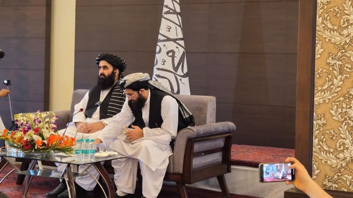 india, afghanistan, taliban minister, taliban, afghanistan, women journalists, amir khan muttaqi