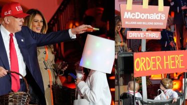 Trump White House Halloween