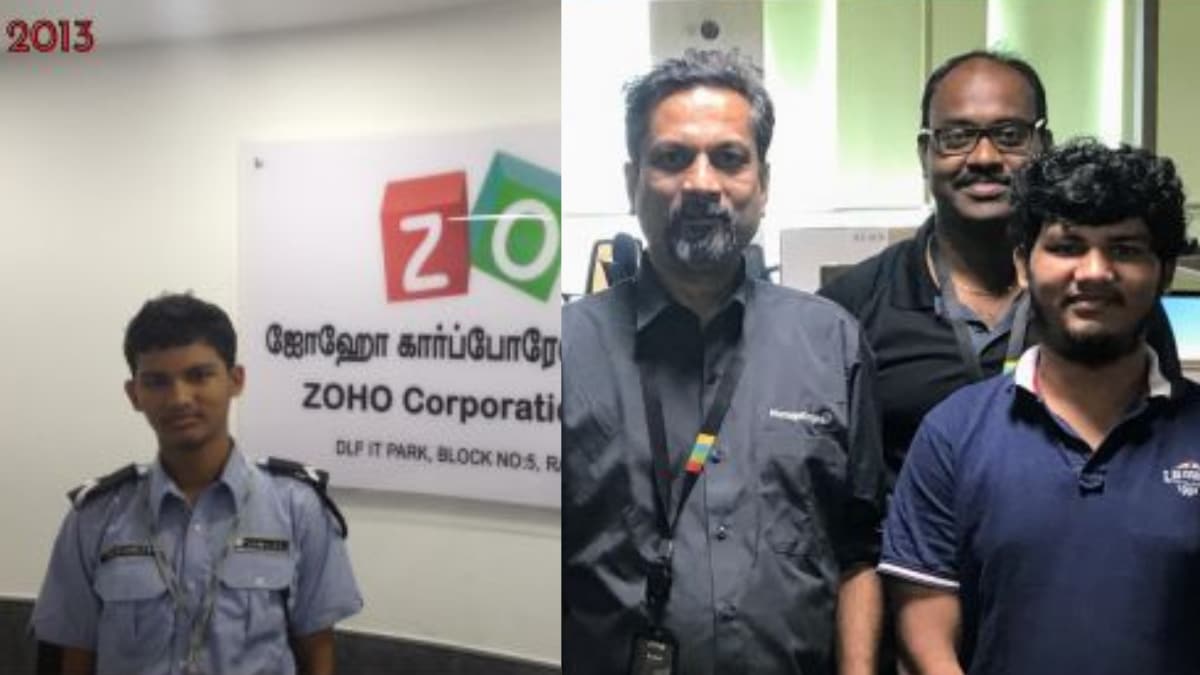Abdul Alim, who has spent 11 years at Sridhar Vembu’s Zoho, shared his inspiring journey on LinkedIn. He began his career at the company as a security guard and gradually worked his way up to become a software engineer.