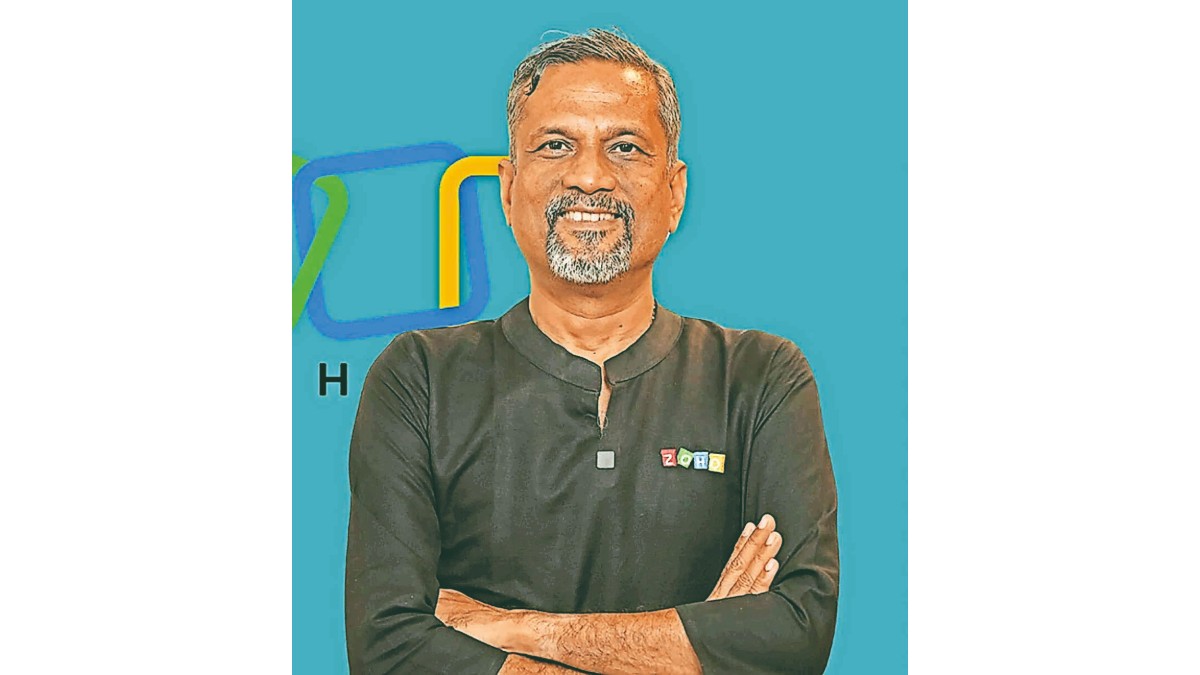 Zoho co-founder and chief scientist Sridhar Vembu