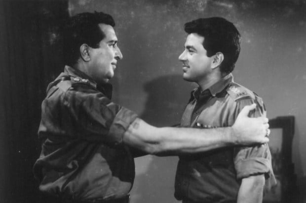 Haqeeqat (1964)Haqeeqat saw Dharmendra take on a more serious role as Captain Bahadur Singh in a film based on the 1962 Sino-Indian war. The actor gave a subtle yet moving performance which showed off his dramatic range and potential, and prepared him for bigger roles ahead. (Image source: Courtesy of IMDb)