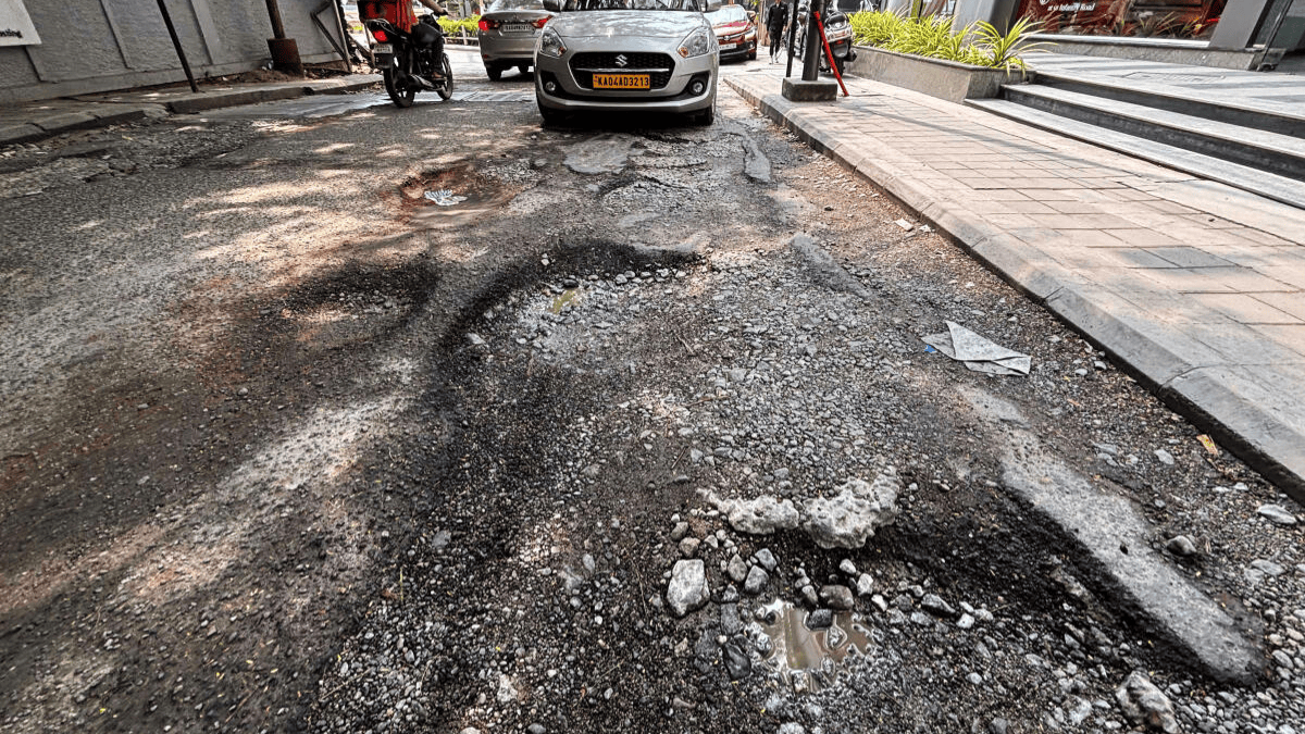 Bengaluru Potholes Damage Commuters' Cars