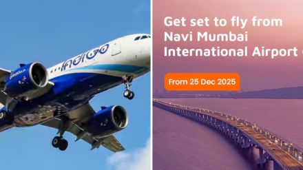 Navi Mumbai Airport Begins Ops Dec 25 With IndiGo, Akasa and Air India Group on Board Navi Mumbai Airport Begins Ops Dec 25 With IndiGo, Akasa and Air India Group on Board