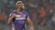 Kolkata Knight Rider legend Andre Russell. (Photo source: AP)
