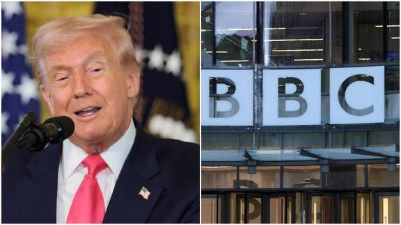 BBC says sorry to Trump