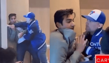 'You think you're superior', Canadian assaults and abuses Indian man (X video screengrab)
