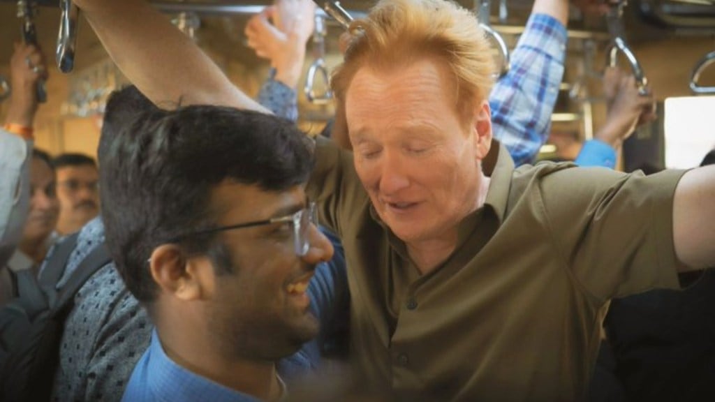 Conan O’Brien meets fans across Mumbai and Bengaluru, clicking photos and chatting with locals