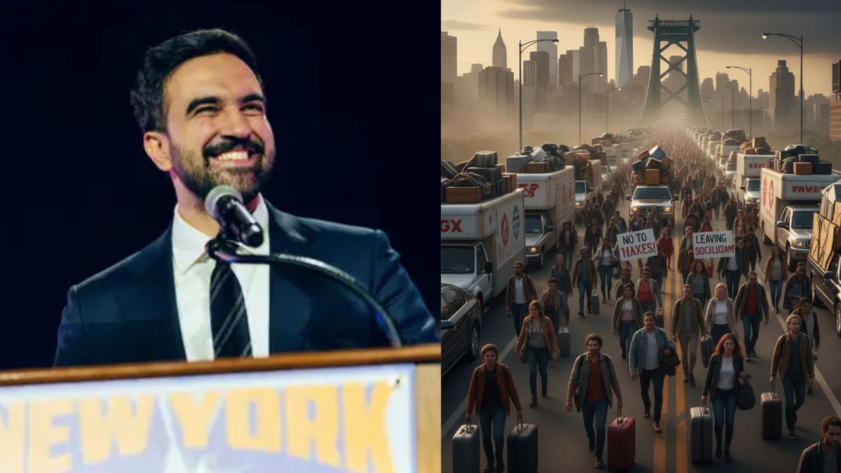 One million New Yorkers preparing to flee NYC as polls predict Zohran Mamdani win One million New Yorkers preparing to flee NYC as polls predict Zohran Mamdani win
