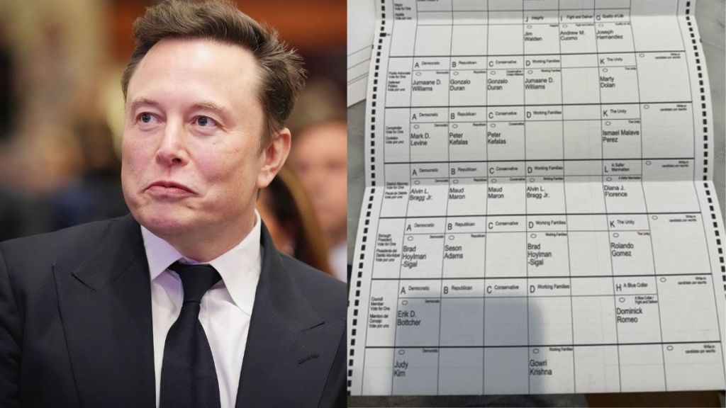 ‘No ID is required,’ Elon Musk slams NYC mayoral ballot forms, calls it a ‘scam’ ‘No ID is required,’ Elon Musk slams NYC mayoral ballot forms, calls it a ‘scam’