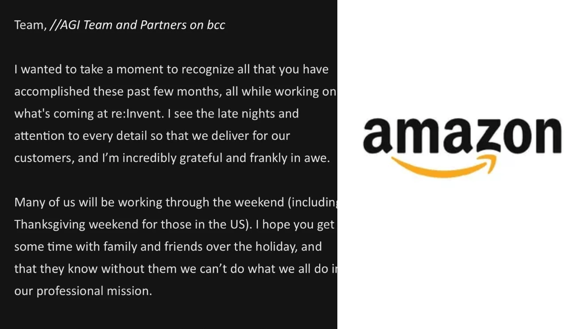 Amazon Employee Warns Against Working on Thanksgiving