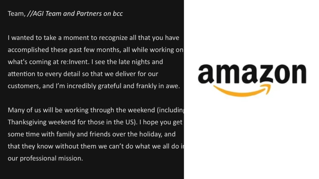 Amazon toxic boss’s Thanksgiving email goes viral: Employee warns, ‘Thinking of Amazon? just don’t’