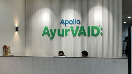Apollo Hospitals acquired a 60% stake in AyurVAID in October 2022. Apollo Hospitals acquired a 60% stake in AyurVAID in October 2022.