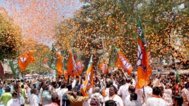 Bihar elections: NDA begins victory celebration with 500 kg laddus and 5 lakh rasgullas