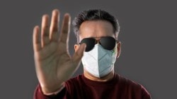 Explainer: Wearable air purifiers still a poor second to N95 masks