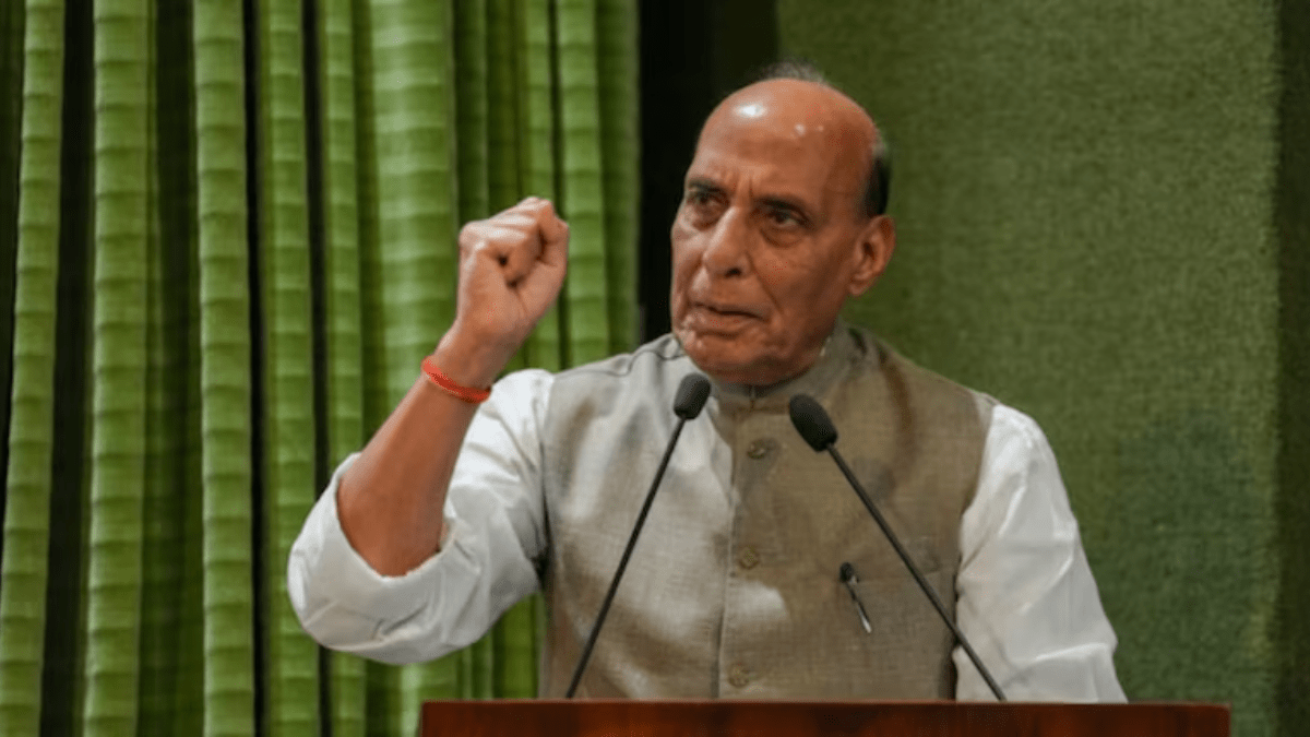 Defence Minister Says India Followed Gita Principles in Operation Sindoor Defence Minister Says India Followed Gita Principles in Operation Sindoor
