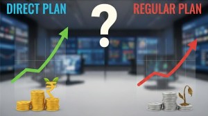 Direct vs. Regular Mutual Fund Plans: How much difference does Rs 1 lakh make in 10 years?