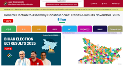 results.eci.gov.in, ECI Bihar Election Results 2025 Live: NDA leads in Alinagar, Tarapur, Purnia, Jehanabad – Big blow to Tejashwi