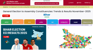 ECI Vote Counting LIVE | Bihar Election 2025 Live Result on eci.gov.in, results.eci.gov.in