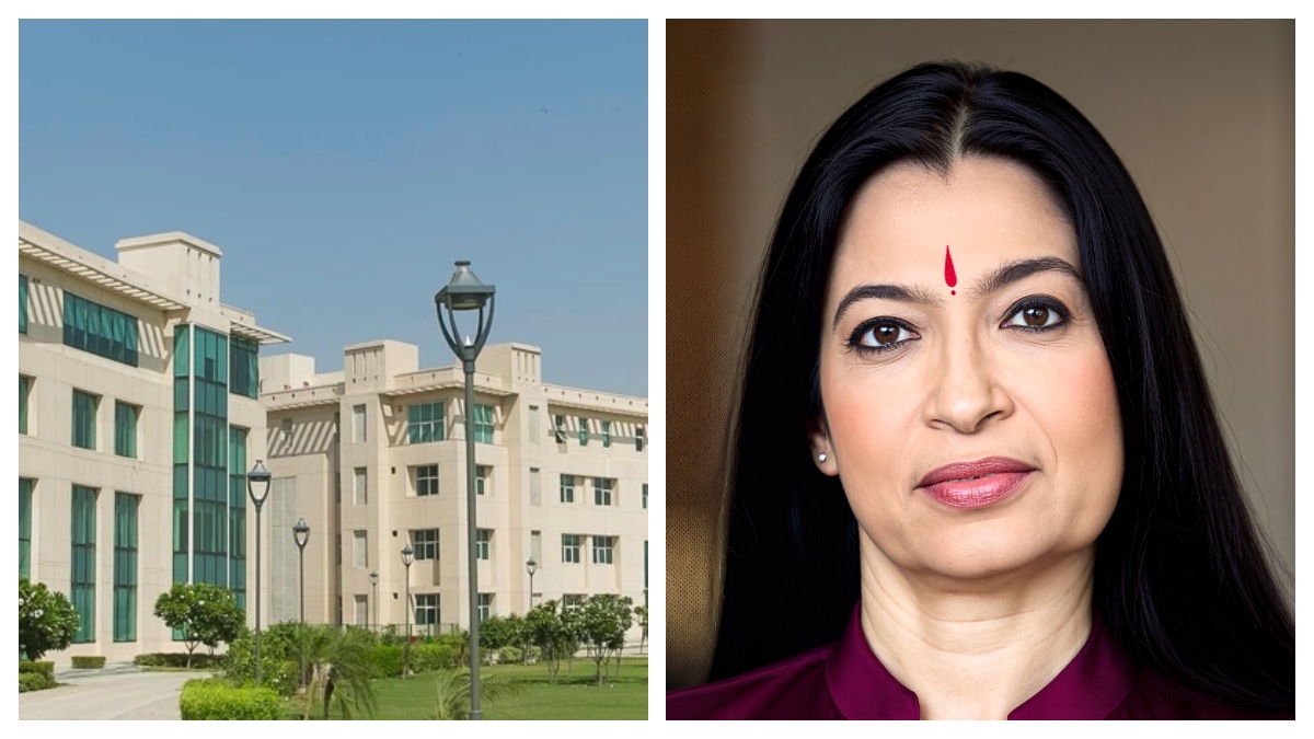 Prof Ananya Mukherjee, vice-chancellor of SNU