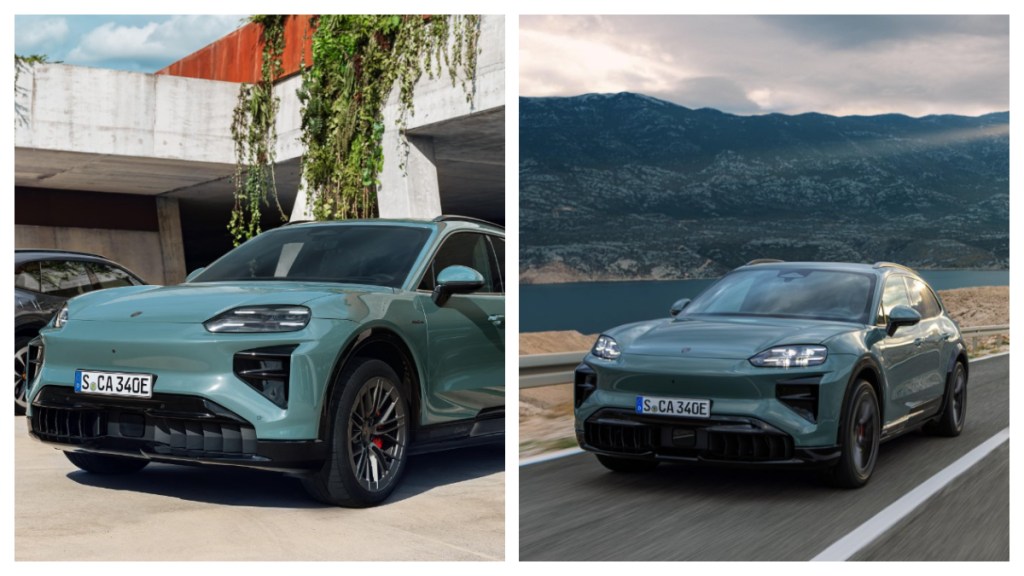 Porsche Unveils All-Electric Cayenne