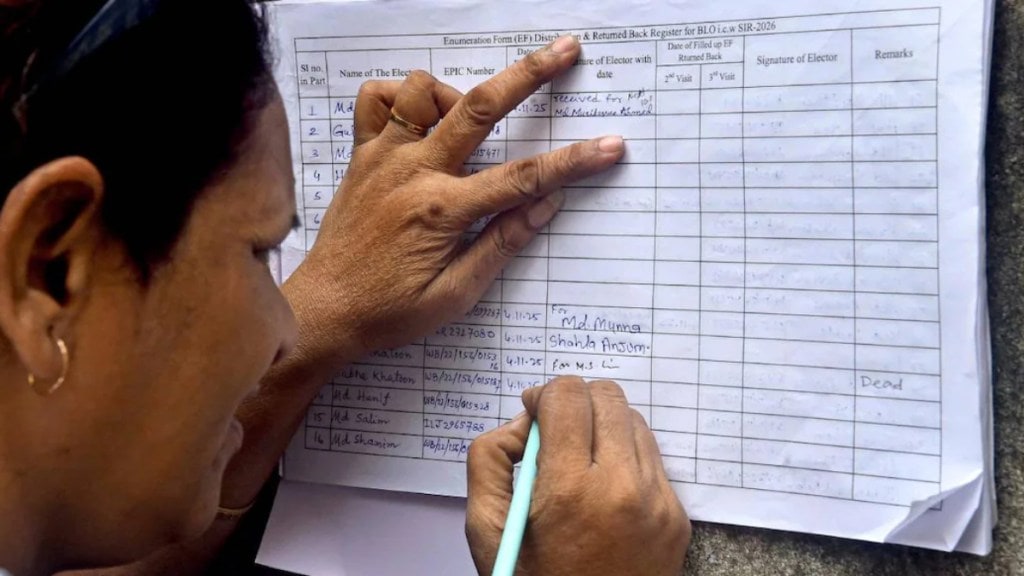 SIR enumeration form deadline December 4