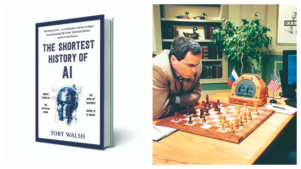 The Shortest History of AI by Toby Walsh. Published by Hachette. Pages: 216. Price: Rs 599 The Shortest History of AI by Toby Walsh. Published by Hachette. Pages: 216. Price: Rs 599