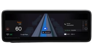 Live Lane Guidance can determine the driver's exact position within the road markings in real-time.