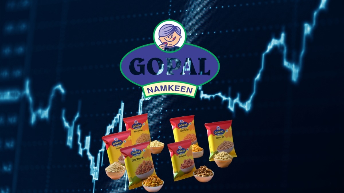 Gopal Snacks share price today