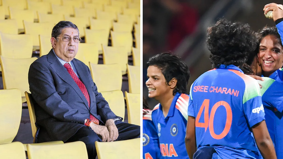 N Srinivasan's ‘chauvinist’ comments resurface after India's World Cup glory: ‘Wouldn't let women's cricket happen’ N Srinivasan's ‘chauvinist’ comments resurface after India's World Cup glory: ‘Wouldn't let women's cricket happen’