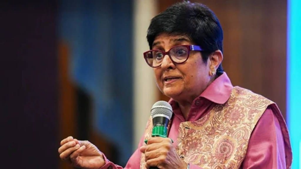 Kiran Bedi shares anti-Pollution plan Kiran Bedi shares anti-Pollution plan