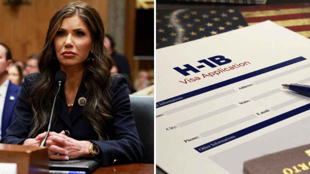 DHS chief Kristi Noem backs Donald Trump’s H-1B visa comments to ‘bring in talent’