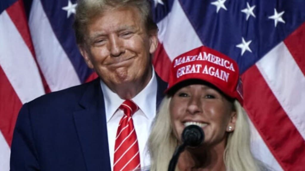 Marjorie Taylor Greene breakup Trump Marjorie Taylor Greene breakup Trump