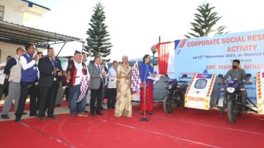 nagaland, bike ambulance, nirmala sitharaman, state bank of india, viral video, social media, instagram,