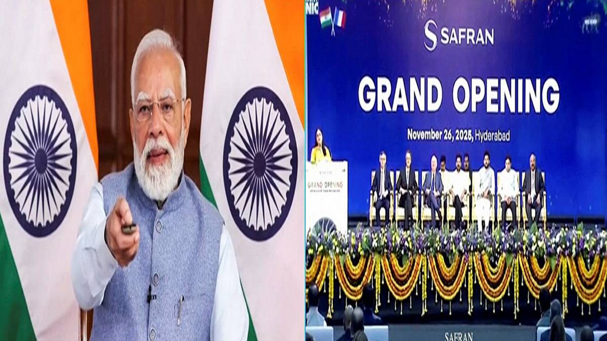 PM Modi inaugurates Safran