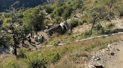 Uttarakhand Bus Fall: At least five killed, many injured as vehicle plummets nearly 70 metres into gorge