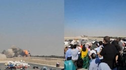 India’s Tejas fighter jet crashes while performing aerial display at Dubai Air Show