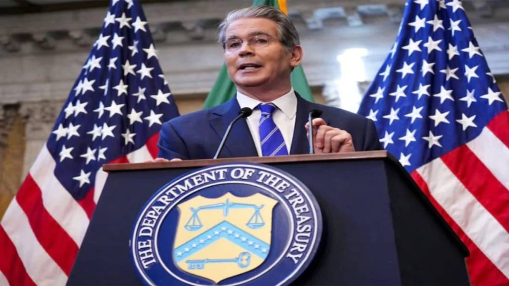 US Treasury Secretary Scott Bessent