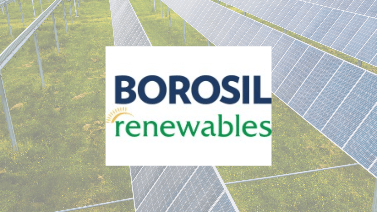 Borosil Renewables Receives Rs 14.21 Crore Subsidy
