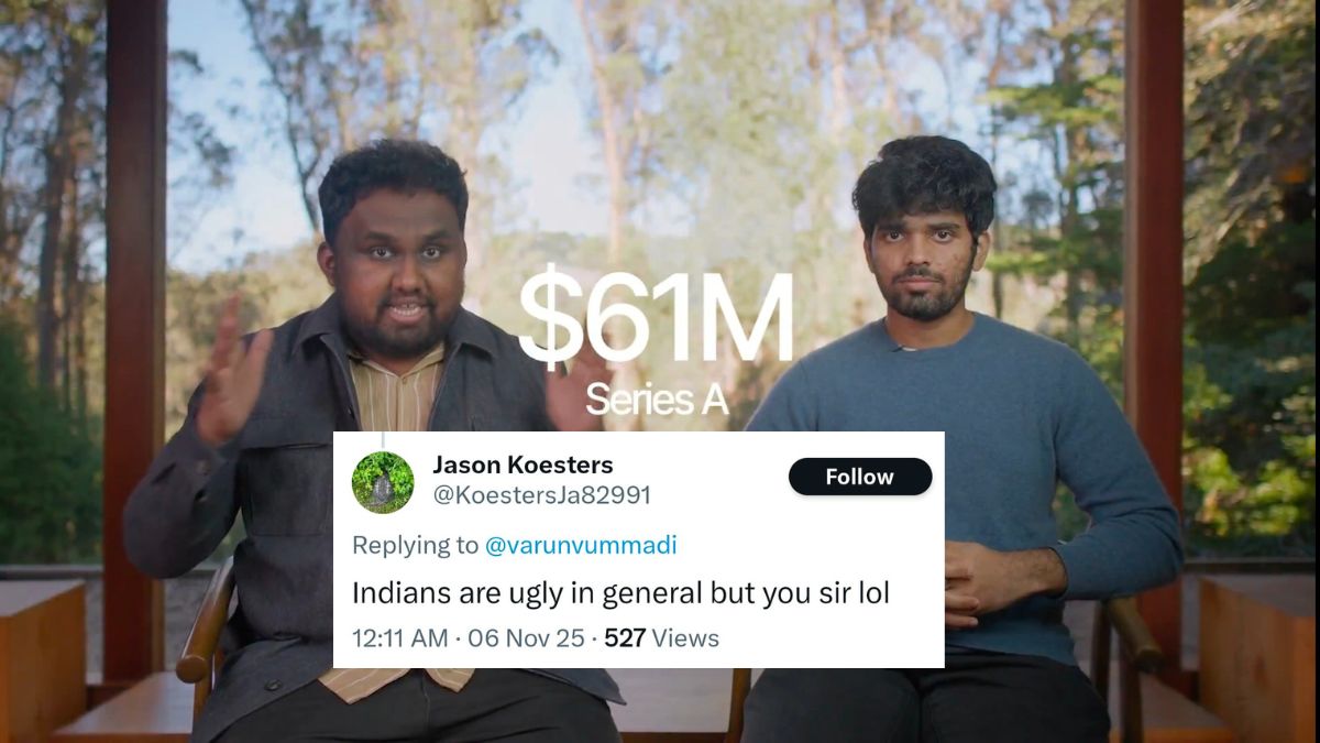 ‘Indians are ugli in general but…’: AI startup Giga founders face racist attacks after raising $61 million ‘Indians are ugli in general but…’: AI startup Giga founders face racist attacks after raising $61 million