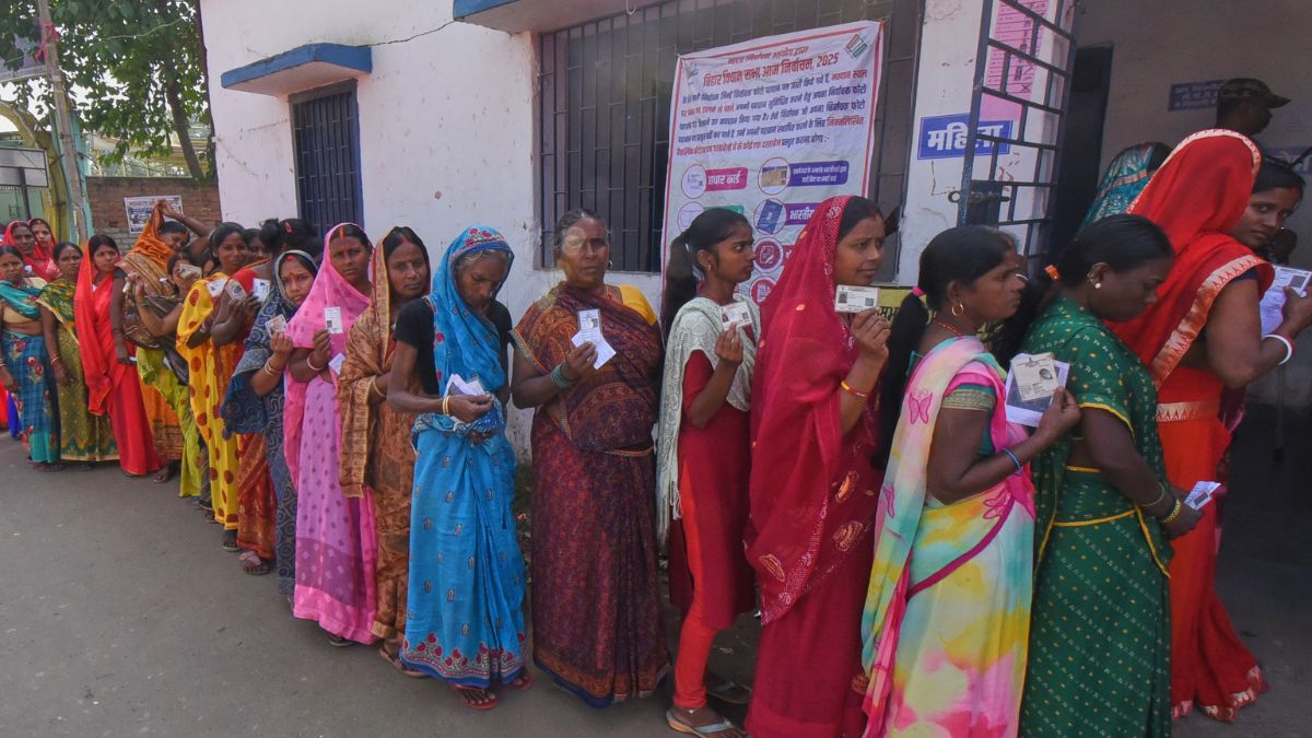 Bihar Election 2025 Phase 1 voter turnout Bihar Election 2025 Phase 1 voter turnout