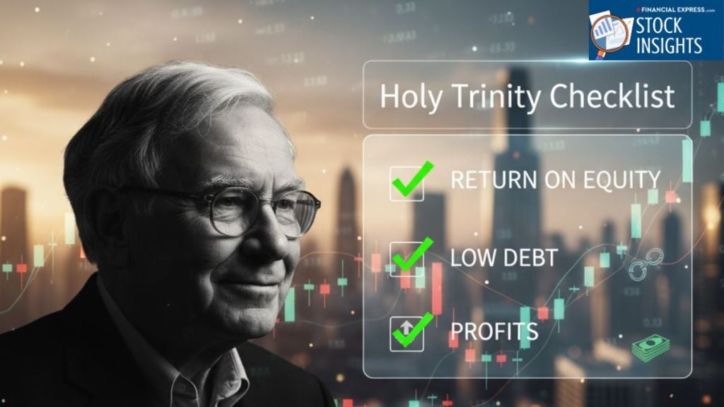 Buffett's 'holy trinity' stocks. (This is an AI generated Image)