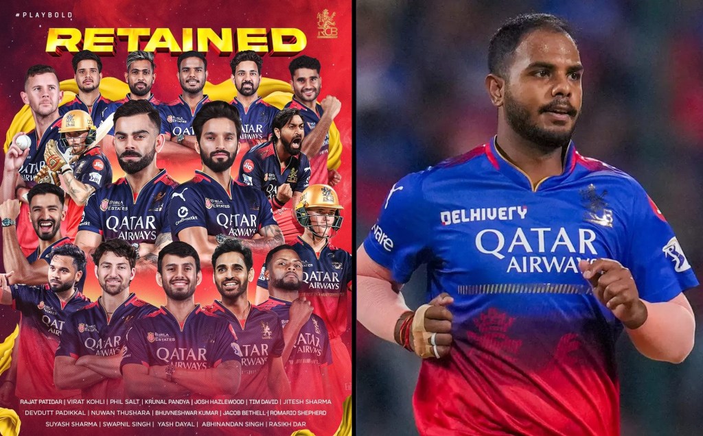 'At least have a spine': RCB faces furious outcry after retaining Yash Dayal for IPL 2026 despite rape allegations (Photo: X/PTI) 'At least have a spine': RCB faces furious outcry after retaining Yash Dayal for IPL 2026 despite rape allegations (Photo: X/PTI)